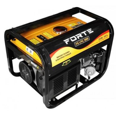 Генератор бензо-газовый 3.8 кВт Forte FG LPG 3800 - 