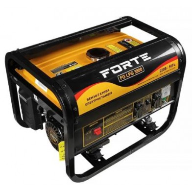 Генератор бензо-газовый 3.8 кВт Forte FG LPG 3800 - 