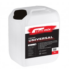 Wallmix Universal - Грунтовка универсальная (5 л) Wallmix Universal - Грунтовка универсальная (5 л)