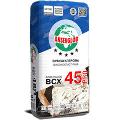 Клей для плитки, Anserglob BCX-45 Pro высокоэластичный, 25 кг Клей для плитки, Anserglob BCX-45 Pro высокоэластичный, 25 кг