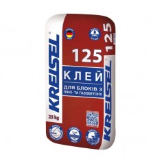 Клей для газо- и пеноблока КREISEL 125 , 25 кг