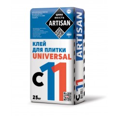 Клей Артисан С-11 для плитки, 25 кг Клей Артисан С-11 для плитки, 25 кг