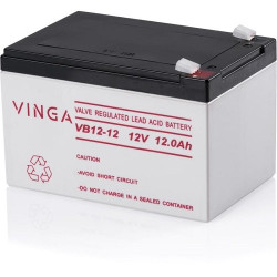 Аккумулятор VINGA 12 В 12 Ач свинцово-кислотный VRLA