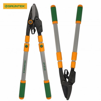 Сучкорез GRUNTEK XT 27-41 плоскостной с храповиком, до 40 мм, 700–1040 мм - 
