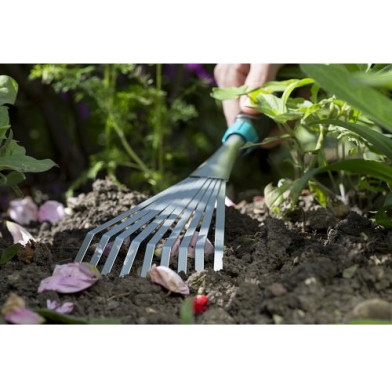 Грабли ручные Gardena Comfort Ergo, 12 см - 