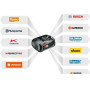 Кусторез аккумуляторный Husqvarna Aspire H50-P4A KIT, АКБ 2,5 Ач