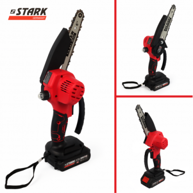 Мини-пила аккумуляторная STARK BCS-21015, 21 В, шина 150 мм - 