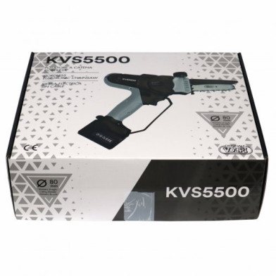 Мини-пила аккумуляторная VOLPI KVS5500, 5", 14,4 В, АКБ 4 Ач, автосмазка - 