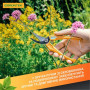 Секатор GRUNTEK Ibis плоскостной, до 10 мм, 185 мм