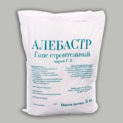 Алебастр, гипс строительный 30 кг Алебастр, гипс строительный 30 кг