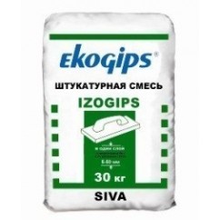 Штукатурка стартовая IzoGips Эко, 30 кг
